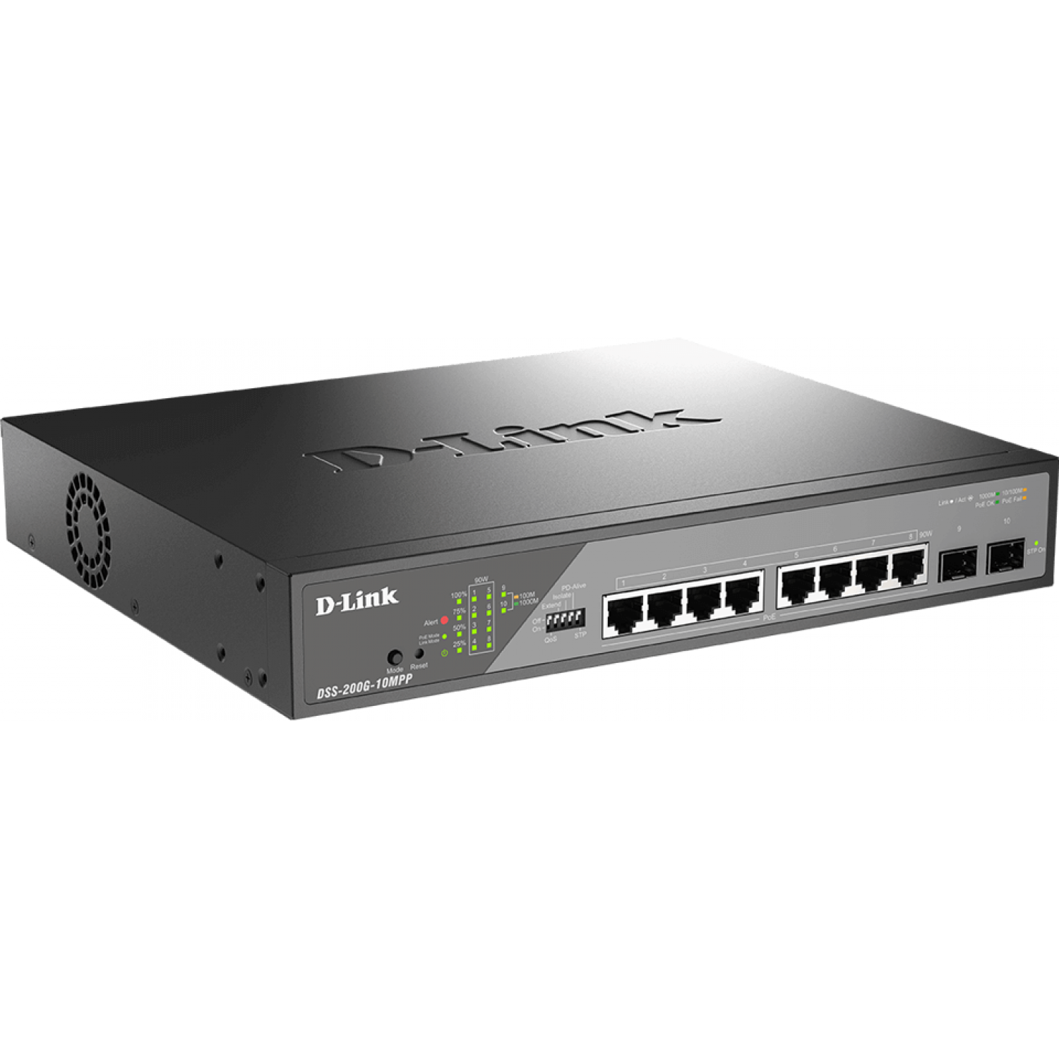 D-LINK DSS-200G-10MP/A1A. Купить Коммутатор на Официальном Сайте D-LINK в  России.