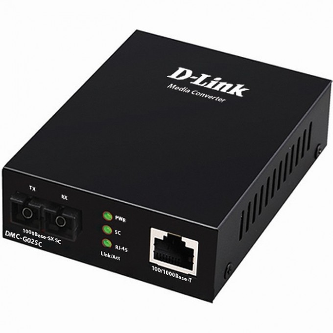 Медиаконвертер D-LINK DMC-G02SC DMC-G02SC/A1A
