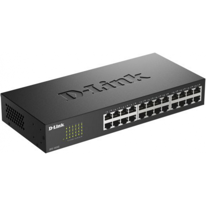 Неуправляемый коммутатор D-LINK с 24 портами 10/100Base-TX DES-1024D/H2A Неуправляемый коммутатор D-LINK с 24 портами 10/100Base-TX DES-1024D/H2A