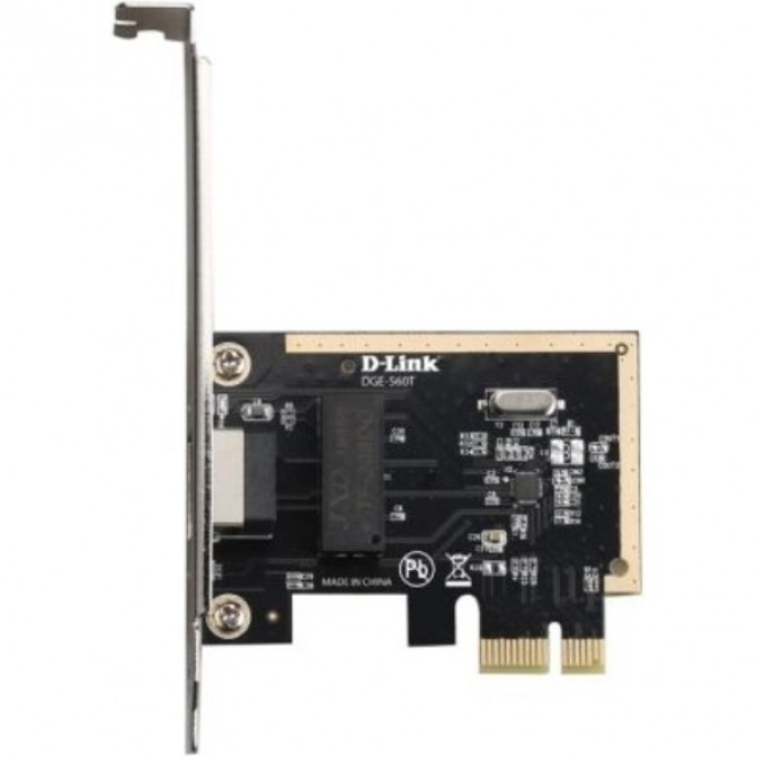 Сетевой PCI Express адаптер D-LINK с 1 портом 10/100/1000Base-T DGE-560T/D1A