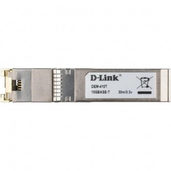 Трансивер SFP+ D-LINK с 1 портом 10GBase-T (до 80 м)
